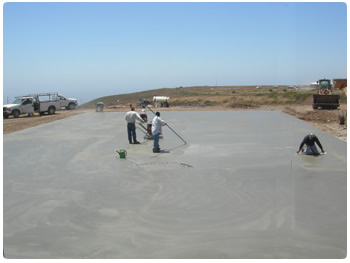 Island concrete construction projects completed by the George L. Throop Company
