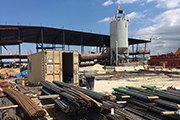 Smaller photo of Throop company working on the LaGuardia Airport construction project in 2017